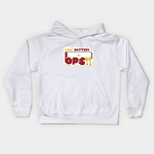 low battery Kids Hoodie